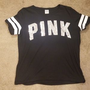 Pink bling tshirt